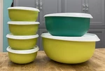 Tupperware Legacy And Essentials Line-assorted Styles-greens-new-shipping Incl. Fixed Price $27.99.