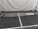 Carex Push Button Aluminum Crutch, Adult Read Description New. Fixed Price $15.99.
