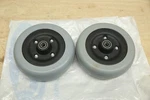 New Pair Invacare 6" Caster Wheels Tires For Power Chairs - Pronto Storm 1122066. Fixed Price $77.77.