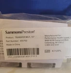 72' Woven Sammons Preston Transfer Belt For Wheelchairs. Fixed Price $9.95.