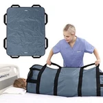 Zheeyi Multipurpose 48" X 40" Positioning Bed Pad W/ Reinforced Handles Gray New. Fixed Price $29.95.