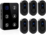Wireless Caregiver Pager Call Button Nurse System 500FT Range With Led Numb. Fixed Price $74.99.