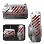 Dyeknee 2 Car Automatic Transmission Accelerator Brake Pedal Pcs, Red. Fixed Price $24.99.