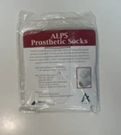 Alps Prosthetic Sock With Hole, Size Medium/short, Ply 5. Fixed Price $8.25.