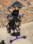 Easystand Zing Size 1 Pediatric Movement Trainer Purple Adjustable Handles. Fixed Price $600.00.