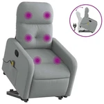 Stand Up Massage Recliner Chair Power Lift Wingback For Elderly Fabric Vidaxl. Fixed Price $355.99.