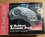 Sega Genesis Oem 6 Button Arcade Pad Boxed Complete! Good Condition, Tested!. Fixed Price $29.99.