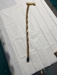 Brazos Rustic Wood Walking Cane Sassafras Twisted 37". Fixed Price $47.89.