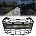 Sautvs Front Mesh Grille With Led Light For Honda Talon 1000, Bumper Me.... Fixed Price $132.67.