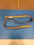 Jt Posey Gait Belt 6527L Rainbow Stripe Transfer Mobility Safety Aid Medical. Fixed Price $5.32.