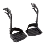 Invacare T93HCP Wheelchair Hemi Footrest With Composite Universal Fit, Black. Fixed Price $64.99.