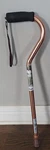Drive Medical RTL10307 Adjustable Height Offset Handle Cane With Gel Grip. Fixed Price $17.60.