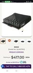 Roho High Profile Quadtro Select Wheelchair Black Seat Cushion QS1010C. Fixed Price $365.00.