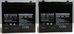 Upg 12V 55AH Battery For Invacare Pronto M94, M91 Wheelchair - Pack. Fixed Price $279.99.