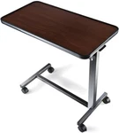 Adjustable Overbed Bedside With Wheels, Desk, The. Fixed Price $57.99.