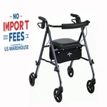 Medline Freedom Ultralight Rollator Walker Lightweight Foldable Padded Seat. Fixed Price $86.60.