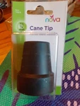 Nova Standard Cane Tip 3/4 Inch Shaft Black #10018BK. Fixed Price $6.99.