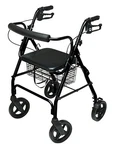 Graham Field RJ4805R Walkabout Four-wheel Contour Deluxe Rollator. Fixed Price $199.00.