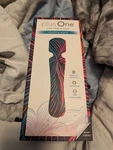 Never Opened Plusone Vibrating Massage Wand Rechargeable & Waterproof Teal. Fixed Price $20.00.