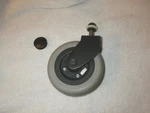 Caster Tire, Front Rear For Invacare Pronto M41 Wheelchair Set. Fixed Price $35.00.