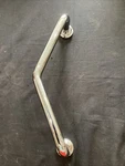 Signature Hardware Lenoir Angled Grab Bar Chrome GB09083-CH F2. Fixed Price $49.99.