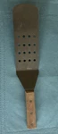 Vtg Wood Handle Stainless Spatula, Flipper Grilling Essential Need 14.5X3. Fixed Price $12.27.