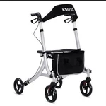Ksitex Rollator Walker For Seniors Folding Rolling With Backrest. Fixed Price $99.75.