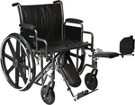 Compass Health Probasics Heavy Duty K0007 Wheelchair, 26" X 20" Seat With Legres. Fixed Price $736.99.