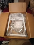 Drive Medical 12455 Adjustable Height Stool With Back And Arms White. Fixed Price $35.00.