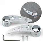 Universal Billet Aluminum Interior Car Door Handle Levers (pair) - 3 Star Design. Fixed Price $69.95.