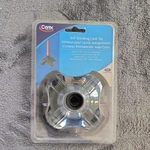Carex Self Standing Cane Tip, Sturdy Non-slip Rubber, Stabilizing Four Prong Nip. Fixed Price $20.00.