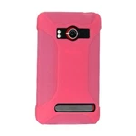 Amzer Soft Silicone Skin Jelly Case Cover For Htc Evo 4G - Baby Pink. Fixed Price $8.95.