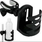 Vive Universal Cup Holder For Bike, Golf Cart, Walker Wheelchair, Black New. Fixed Price $8.99.