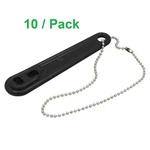 10 Pk Sunset RES031 Tank Valve Cylinder Wrench, Chain Oxygen Key. Fixed Price $14.97.