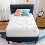 Memory Foam Mattress 12 Inch Twin White Pressure Relieving Zinus Cloud Oeko-tex. Fixed Price $369.99.