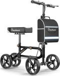 Knee Scooter Steerable Walker For Foot Injuries - With Dual Brakes. Fixed Price $59.99.