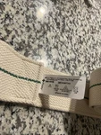 Posey Gait & Transfer Belt No. 6556 Cream Green Stripe 60" X 2". Fixed Price $10.00.