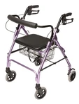 Lumex Walkabout Lite Four-wheel Rollator, Lavender. Fixed Price $168.34.