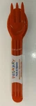 Primary Fork & Spoon Sets Red Made In The Usa Bpa Free Dishwasher Safe. Fixed Price $14.00.