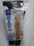 Medline; Compact Folding Aluminum Cane, MDS86430W Adj. Height & Locking Collar. Fixed Price $12.95.