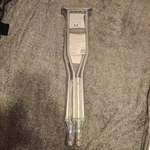 Medline Guardian Quick-fit Child Adjustable Auxiliary Crutches. Fixed Price $28.50.