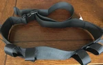 Medline Black Gait Belt Transfer Walk 6 Grips/handles Quick Release Buckle. Fixed Price $19.99.