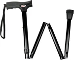 Soft Grip Folding Cane - Foldable Walking For And Women Adjustable He. Fixed Price $32.99.