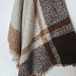 Unbranded Very Soft Cozy Lap Blanket Throw Classic Plaid Earth Tones Home Decor. Fixed Price $10.00.
