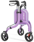 Homland 3 Wheel Rollator Walker Foldable Aluminum Height Adjustable. Fixed Price $209.99.