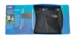 Carex Canvas Walker Basket Storage Compartments Privacy Black Universal Fit Nib. Fixed Price $19.99.