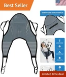 Comfortable Padded U-sling Elderly Patients Safe Lifting With Head Support. Fixed Price $194.97.