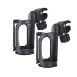 Eucredy Universal Stroller Cup Holder, Upgrade For 2 Pack, Black. Fixed Price $19.91.