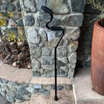 Strongarm Comfort Cane + Self Standing Lightweight Adjustable Walking Black. Fixed Price $63.95.