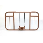 New Invacare Clamp-on Half-length Bed Rail Pair 6630DS, Brown, Metal. Fixed Price $49.99.